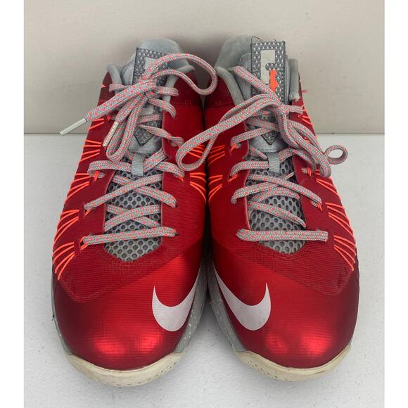 Nike Lebron James X Low University Red athletic basketball shoes 579765-600, 9 main image 6